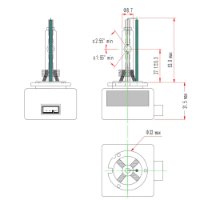 LÂMPADA 40V 25W PK32D-1  - GL161D8S