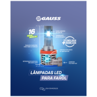 LÂMPADA 12V 1,02W BA9S  - GL308LED