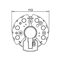 PONTE RETIFICADORA 24V  - GA1336