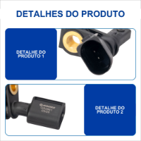 SENSOR ABS DIANTEIRO 12V  - GS2861