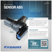 SENSOR ABS DIANTEIRO 12V  - GS2027