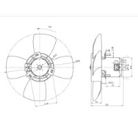 ELETROVENTILADOR 12V 155W  - GE1013