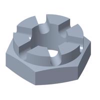 PORCA CAST.DIN937-M20