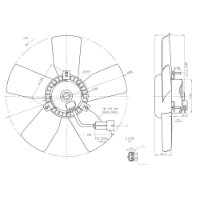 ELETROVENTILADOR 12V 252W  - GE1059