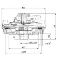 EMBREAGEM VISCOSA  - GE6054