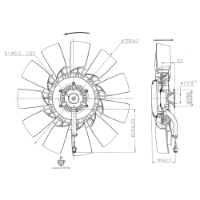 EMBREAGEM VISCOSA  - GE6019