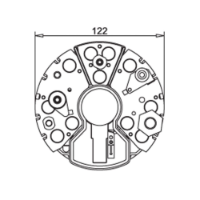 PONTE RETIFICADORA 24V  - GA1955