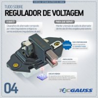 REGULADOR DE VOLTAGEM 14V  - GA225