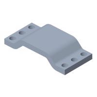 FIXADOR DA SAPATA 6 FUROS