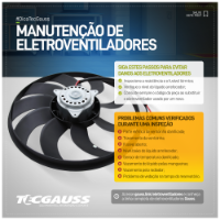 ELETROVENTILADOR 12V 80W  - GE1141