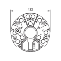 PONTE RETIFICADORA 28V  - GA1968