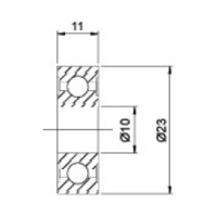 ROLAMENTOS DIVERSOS ALTERNADORES  - GRB1046D