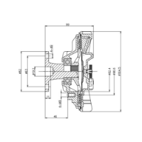 EMBREAGEM VISCOSA  - GE6051