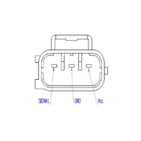 SENSOR DE POSIÇÃO DA BORBOLETA  - GS7010