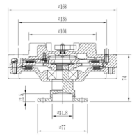 EMBREAGEM VISCOSA  - GE6041