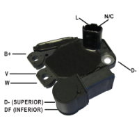 REGULADOR DE VOLTAGEM 14V  - GA984