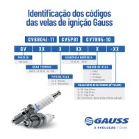 VELA DE IGNIÇÃO  - GV7R21I