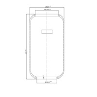 FOLE PN Ø280X410-SUSPENSÃO ÔNIBUS VOLVO